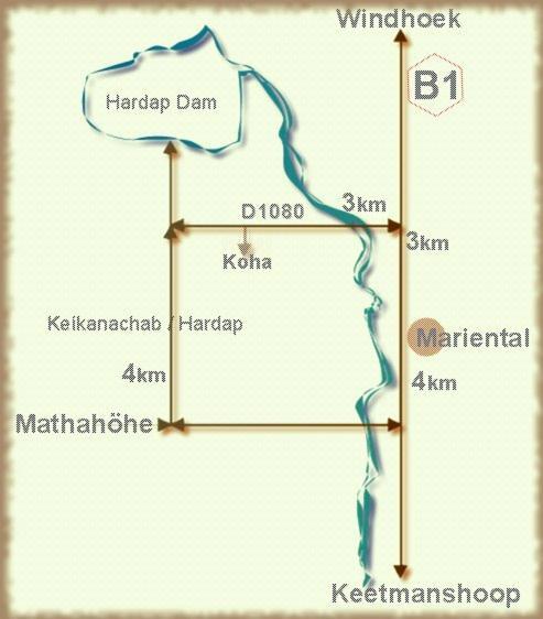 Koha Guesthouse Mariental Exterior photo